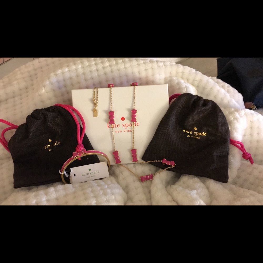 BRAND NEW Kate Spade necklace and bracelet